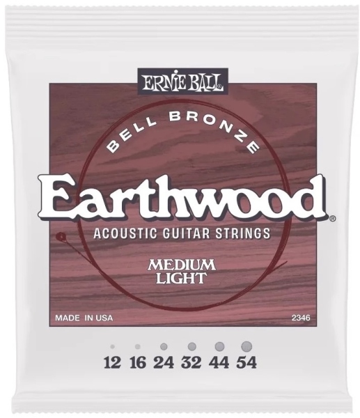Ernie Ball Earthwood Bell Bronze Medium Light 12-54 2346