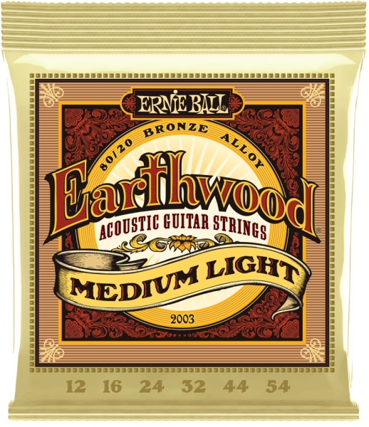 Ernie Ball Earthwood Bronze ML 2003