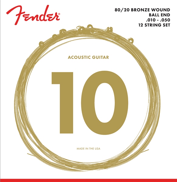 Fender 80/20 Bronze 70-12L