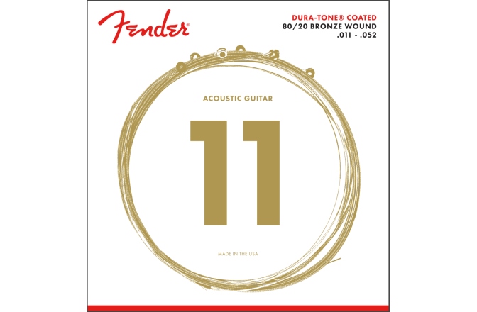 Corzi chitară acustică Fender Dura-Tone 880CL 11-52