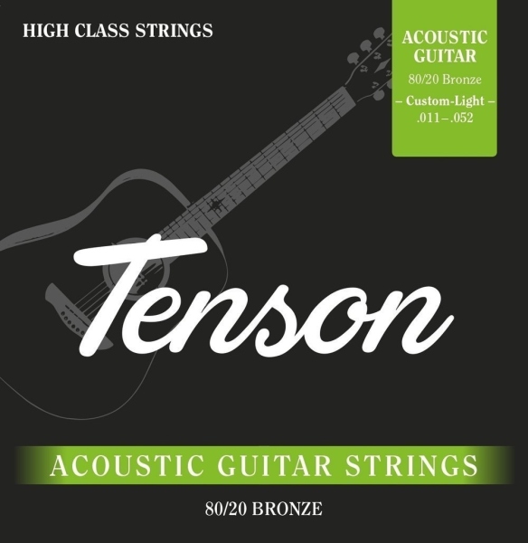 Gewa Tenson Bronze .011-.052, Custom Light