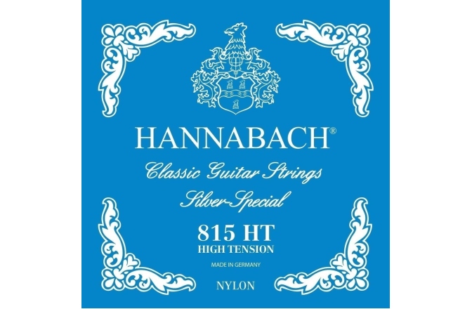Corzi chitară acustică Hannabach Serie 815 HT Silver special Set 3 corzi