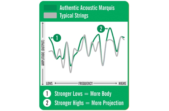 Corzi chitară acustică Martin Guitars MA-140S Authentic Acoustic Light