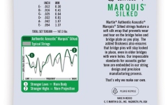 Corzi chitară acustică Martin Guitars MA-140S Authentic Acoustic Light