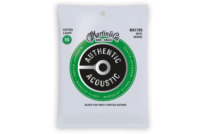 Corzi chitară acustică Martin Guitars MA-170S Authentic Acoustic Extra Light