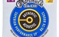 Corzi chitară acustică Martin Guitars MA175 Custom Light (11-52) AA Bronze 80/20 Acoustic