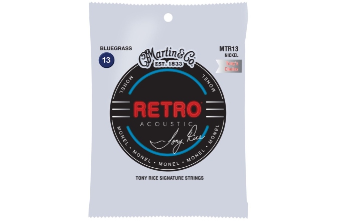 Corzi chitară acustică Martin Guitars Retro MTR13 Tony Rice Bluegrass