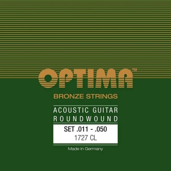 Optima Bronze Roundwound - Set Custom Light
