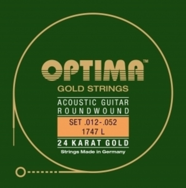 Optima Corzi chitara acustica Gold strings D4 .032w