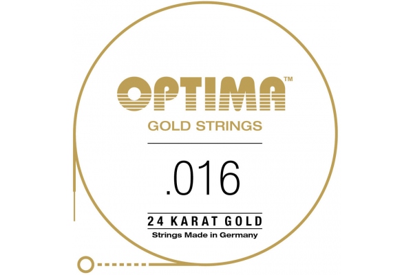 Optima Corzi chitara acustica Gold strings H/B2 .016