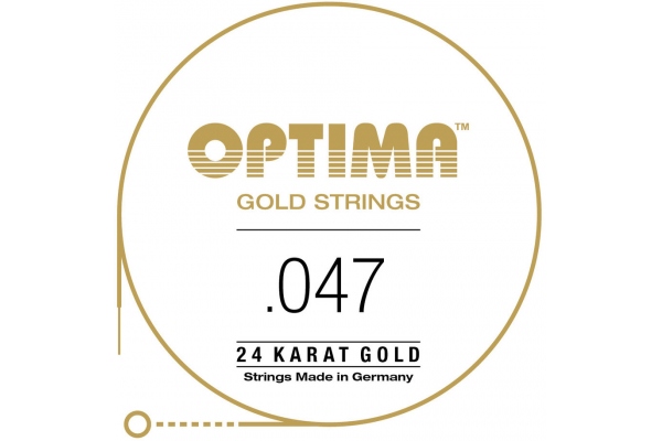 Optima Gold strings E6 .047w