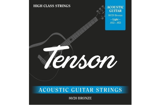 Corzi chitara acustica Tenson Bronze 012-.053 Light