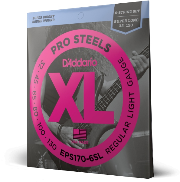 Daddario EPS170-6SL 6-String Light 30-130 Super Long Scale