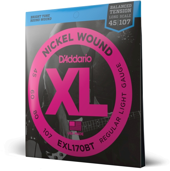 Daddario EXL170BT Balanced Tension Regular Light 45-107 Long Scale