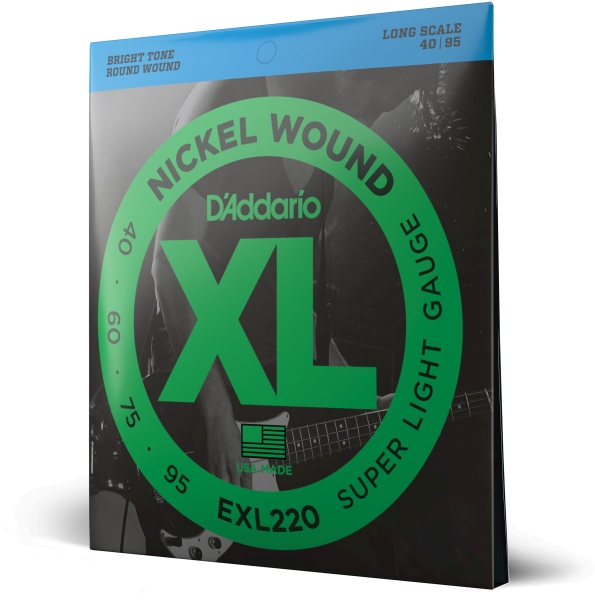Daddario EXL220 Super Light 40-95 Long Scale