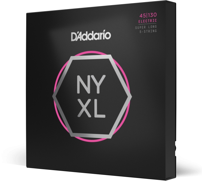 Daddario NYXL45130SL Regular Light 5-String 45-130 Super Long Scale