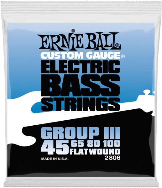 Ernie Ball Flatwound Bass Group III 45-100 2806
