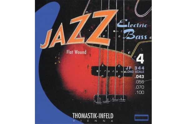 Thomastik Corzi chitara bas Jazz Bass series nickel flat wound round core 