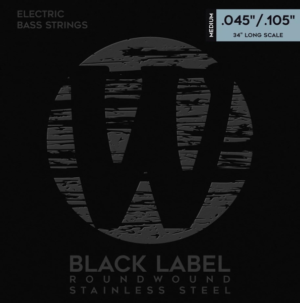 Warwick Black Label 4 Set Medium 045/105 40200 M
