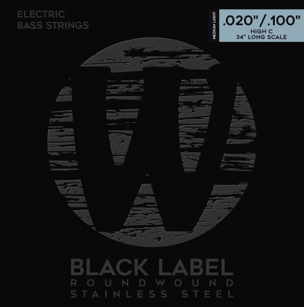 Warwick Black Label 5 Set ML High C 020/100 40310 ML