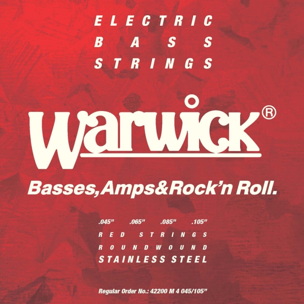 Warwick Red Label Steel 4M - 42200