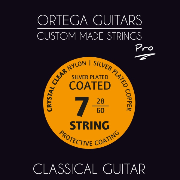 Ortega NYP7 Classical Guitar 7-String Set
