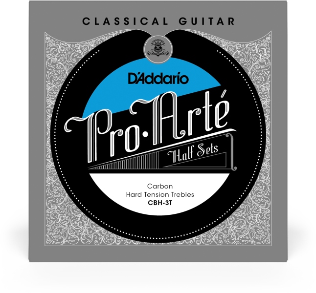 Daddario CBH-3T Pro-Arte Carbon Half Set Hard Tension