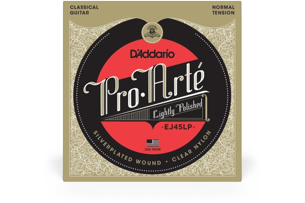 Daddario EJ45LP Pro-Arte Silver Plated