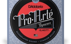 Corzi chitară clasică Daddario EJ45TT ProArte Dynacore Titanium Trebles Normal Tension