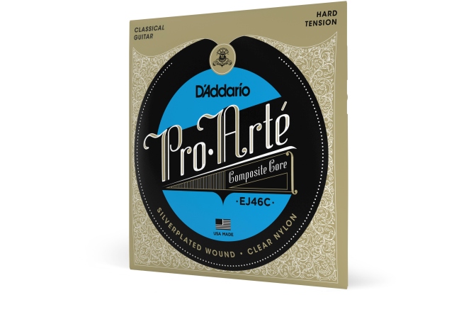 Corzi chitară clasică Daddario EJ46C Pro-Arte Composite Hard Tension