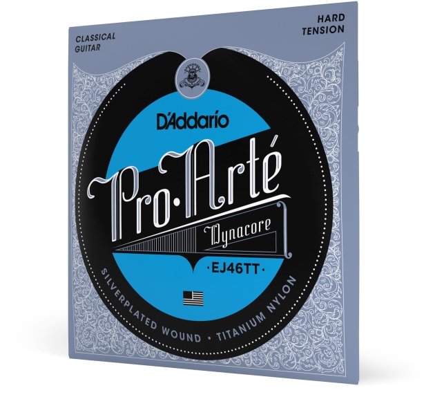 Daddario EJ46TT ProArte Dynacore Titanium Trebles Hard Tension