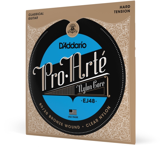 Daddario EJ48 80/20 Bronze Pro-Arte Nylon Hard Tension