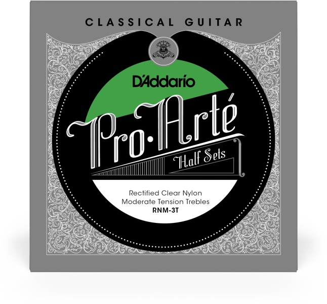 Daddario RNM-3T Pro-Arte Rectified Half Set Moderate Tension