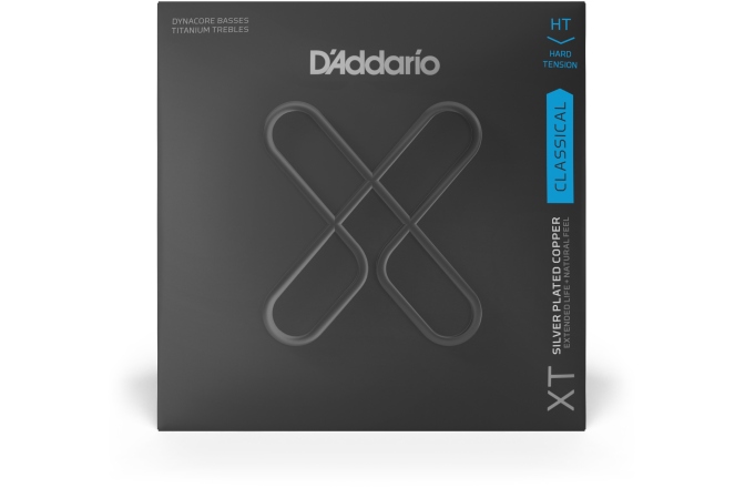 Corzi Chitară Clasică Daddario XTC46TT Classical Titanium Hard Tension