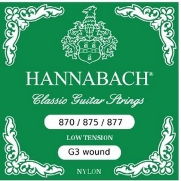 Hannabach LT Nylon wound G3 crom