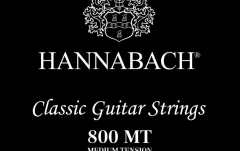 Corzi chitară clasică Hannabach Serie 800 MT Argintat Set 