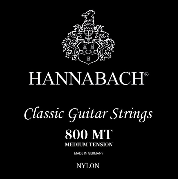 Hannabach Serie 800 MT Argintat Set