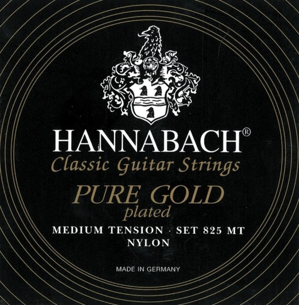 Hannabach Serie 825 MT Placare cu aur E6w