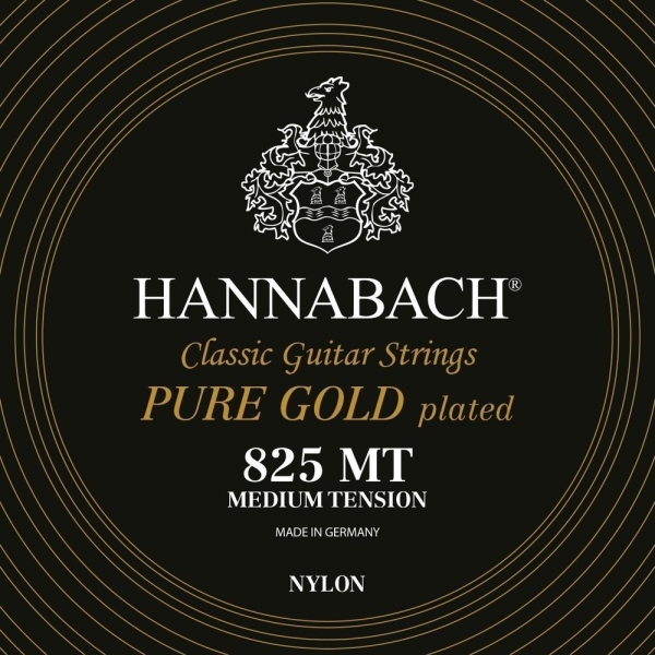 Hannabach Serie 825 MT Placare cu aur Set