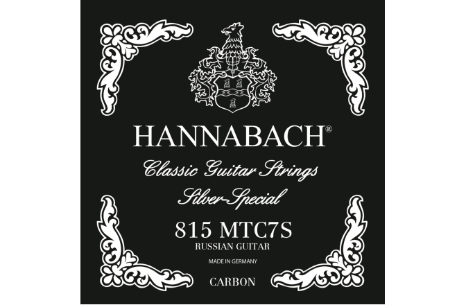 Corzi chitara clasica  Hannabach Set 815MTC7S