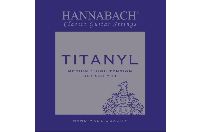 Corzi chitară clasică Hannabach Titanyl 950 MHT
