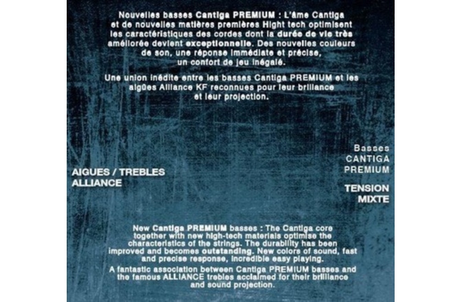 Corzi chitara clasica Savarez  Alliance Cantiga Premium Set mixed