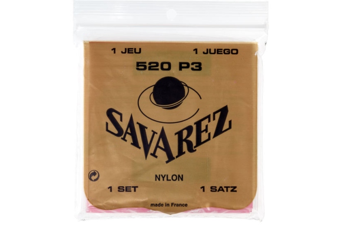 Corzi chitara clasică Savarez Concert 520P3