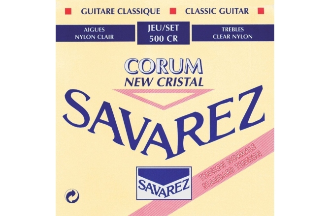 Corzi chitară clasică Savarez Corum New Cristal 500CR Set