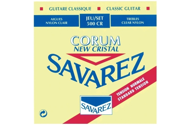 Corzi chitară clasică Savarez Corum New Cristal 500CR Set
