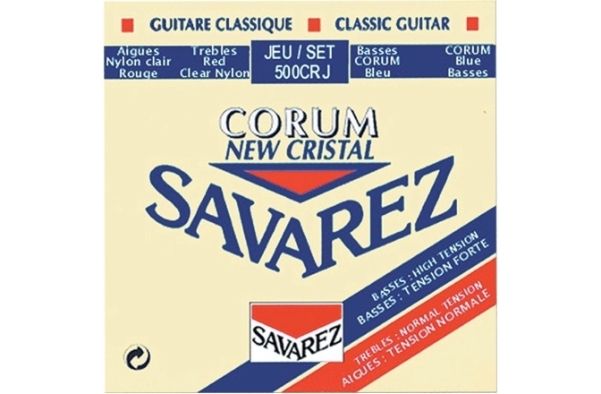 Corzi chitară clasică Savarez Corum New Cristal 500CRJ Set Mixed