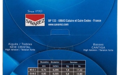 Corzi chitara clasică Savarez New Cristal Cantiga 510CJ