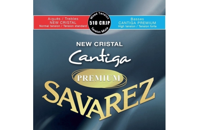 Corzi chitară clasică Savarez New Cristal Cantiga Premium 510CRJP Set mixed