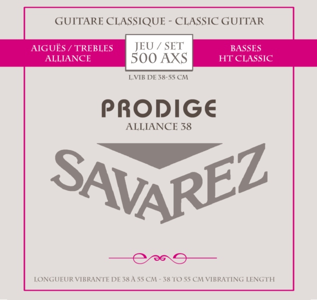 Savarez Prodige 38 1/8-1/2 Carbon - 540CXS
