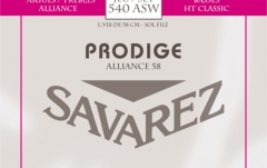 Corzi chitară clasică Savarez Prodige 38 3/4-7/8 Carbon Gw